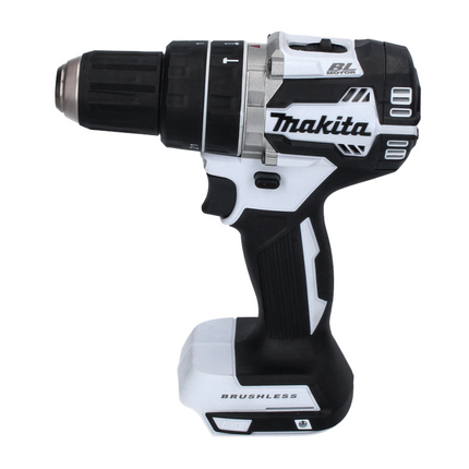 Makita DHP 484 G1J W Akku Schlagbohrschrauber 18 V 54 Nm Brushless Weiß + 1x Akku 6,0 Ah + Makpac - ohne Ladegerät