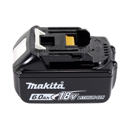 Makita DHP 484 G1J W Akku Schlagbohrschrauber 18 V 54 Nm Brushless Weiß + 1x Akku 6,0 Ah + Makpac - ohne Ladegerät