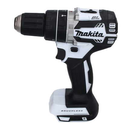 Makita DHP 484 RG1J W Akku Schlagbohrschrauber 18 V 54 Nm Brushless Weiß + 1x Akku 6,0 Ah + Ladegerät + Makpac