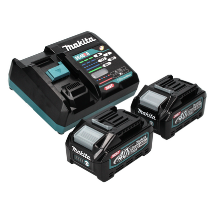 Sierra circular de mano a batería Makita RS 002 GM2 40 V máx. 260 mm sin escobillas + 2 baterías 4,0 Ah + cargador