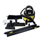 Kärcher SC 2 Deluxe Easyfix Dampfreiniger 1500 W ( 1.512-050.0 ) + Handbürste  + Rundbürste + Punktstrahlbürste + 2x Verlängerungsrohr + Bodentuch + Überzug für Handdüse