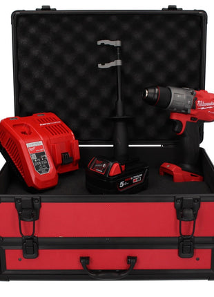 Milwaukee M18 FPD2-501FC TX Akku Schlagbohrschrauber 18 V 135 Nm + 1x Akku 5,0 Ah + Ladegerät + TX Koffer