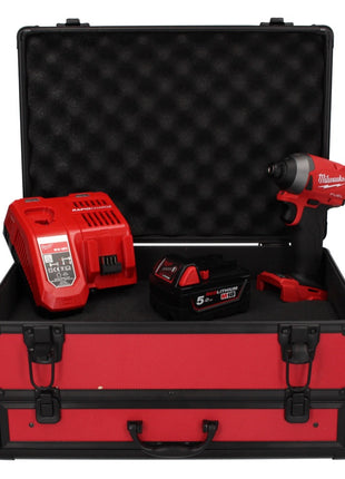 Milwaukee M18 FID2-501FC TX Akku Schlagschrauber 18V ¼″ 226Nm + 1x Akku 5,0 Ah + Ladegerät + TX Koffer