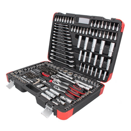 Juego de llaves de tubo BGS technic 216 piezas (15216) accionamiento 6,3 mm (1/4") 10 mm (3/8") 12,5 mm (1/2")