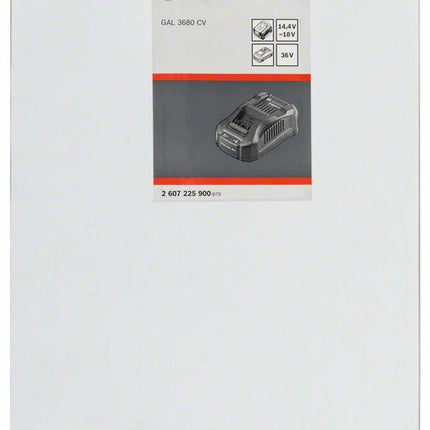 Bosch GAL 3680 CV Schnellladegerät 14,4 - 36 V Professional Ladegerät für Li-Ion Akkus ( 2609005140 ) - Toolbrothers