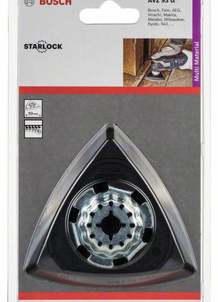 Bosch AVZ 93 G 93 mm Delta Schleiftplatte für GOP / PMF ( 2608000493 ) - Toolbrothers