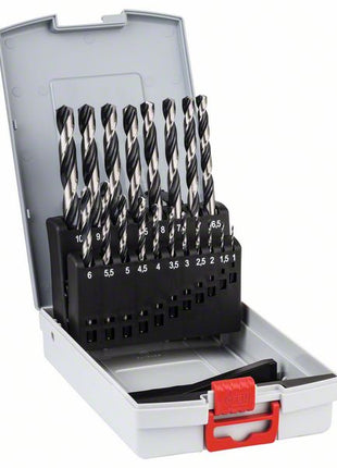 Bosch HSS Spiralbohrer Set Box PointTeQ 19 tlg. 1 - 10 mm Metallbohrer ( 2608577351 ) - Toolbrothers