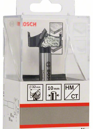 Bosch Carbide Scharnierlochbohrer Kunstbohrer 32 x 90 mm ( 2608597611 ) für Holz - Toolbrothers