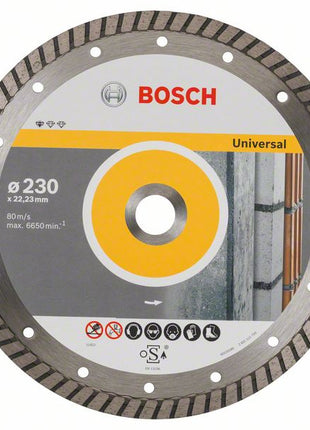 Bosch Diamant Trennscheibe 230 x 22,23 Standard for Universal Turbo ( 2608602397 ) - Toolbrothers