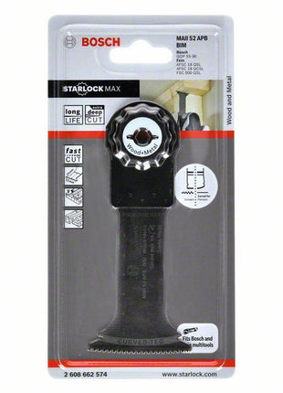 Bosch MAII 52 APB Wood and Metal BIM Tauchsägeblatt Starlock Max Sägeblatt ( 2608662574 ) - Toolbrothers