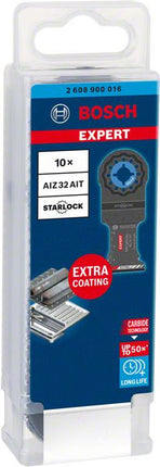 Bosch EXPERT AIZ 32 AIT Lames de scie plongeante en métal Starlock 32 x 40 mm - 10 pièces