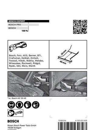 Hoja de sierra de inmersión Bosch EXPERT AIZ 45 AIT Starlock 45 x 40 mm 1 pieza (2608900018) para metal duro MetalMax - sucesor de 2608664348