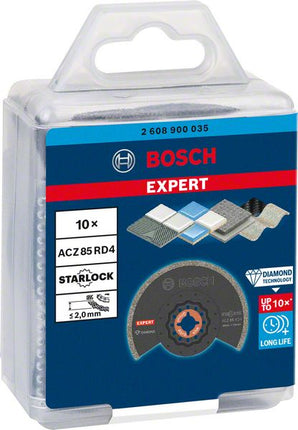 Bosch EXPERT ACZ 85 RD4 Lames de scie segment diamant Starlock 85 mm - 10 pièces
