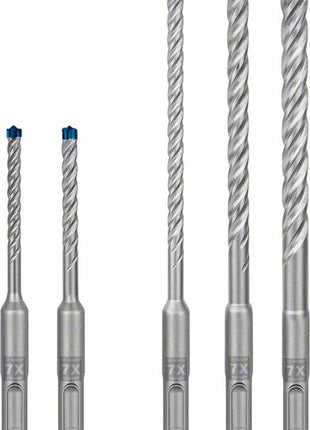 Bosch EXPERT SDS Plus-7X Hammerbohrer Set 5 - 10 mm 5 tlg. ( 2608900197 ) für Beton / Stein - Nachfolger von 2608576199 - Toolbrothers