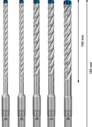 Bosch EXPERT SDS Plus-7X Hammerbohrer Set 6 - 10 mm 5 tlg. ( 2608900198 ) für Beton / Stein - Nachfolger von 2608576200 - Toolbrothers