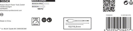 Bosch EXPERT SelfCut Speed Set di Mecchie a spada 13 / 25 mm - 6 pz. ( 2608900333 ) per legno