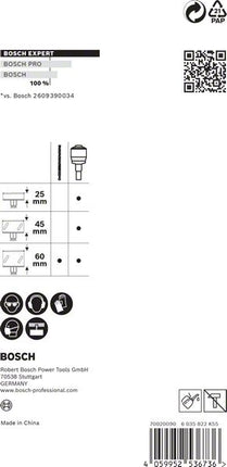 Bosch EXPERT Adaptateur Power Change Plus Hex 11 Foret HSS-G 7.15 x 105 mm (2608900527) Carbure