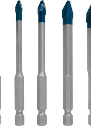 Bosch EXPERT HEX-9 HardCeramic Bohrer Set 4 - 10 mm 5 tlg. ( 2608900597 ) für Fliesen - Toolbrothers