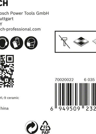 Bosch EXPERT HEX-9 HardCeramic Dachziegel Bohrer Set 5,0 x 90 mm 5 tlg. ( 2608900598 ) Carbide Technology - Toolbrothers