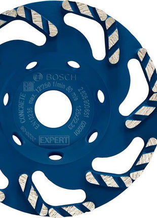 Bosch Expert Concrete Diamanttopfscheibe 125 x 22,23 mm ( 2608900651 ) für Betonschleifer Diamond Technology - Toolbrothers