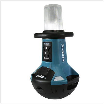 Luz LED de superficie con batería Makita DML 810 PF 18/36 V (2 x 18 V) 5500 lm IP54 + 2 baterías de 3,0 Ah + cargador doble