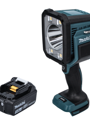 Makita DML 812 F1 Cordless LED hand-held torch 18 V 1250 lm + 1x rechargeable battery 3.0 Ah - without charger
