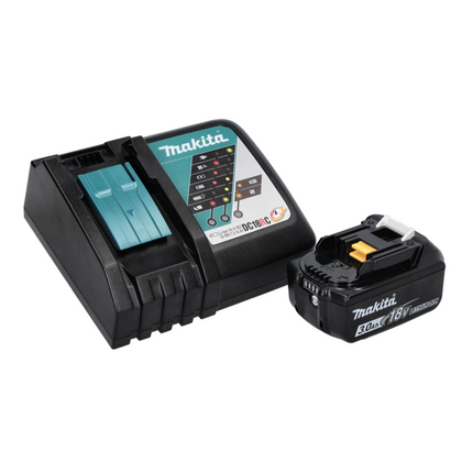 Makita DML 812 RF1 Rechargeable LED hand-held torch 18 V 1250 lm + 1x rechargeable battery 3.0 Ah + charger