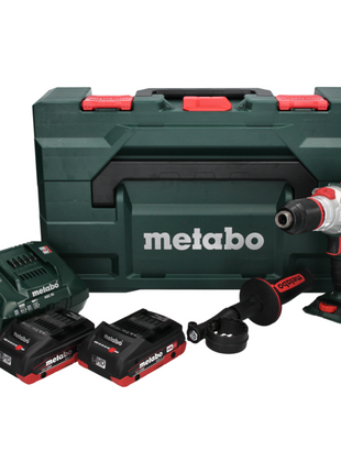 Metabo SB 18 LTX BL I Trapano a percussione a batteria 18 V 130 Nm brushless + 2x batteria 4,0 Ah + caricatore + metaBOX