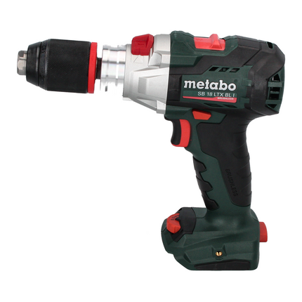 Metabo SB 18 LTX BL I Perceuse-visseuse à percussion sans fil 130 Nm 18 V Brushless + 1x Batterie 8,0 Ah + Coffret MetaBOX - sans chargeur