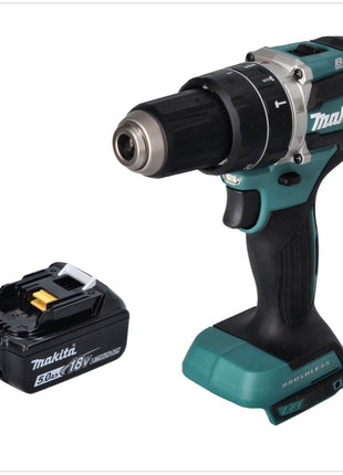 Makita DHP 484 T1 cordless impact drill 18 V 54 Nm brushless + 1x rechargeable battery 5.0 Ah - without charger