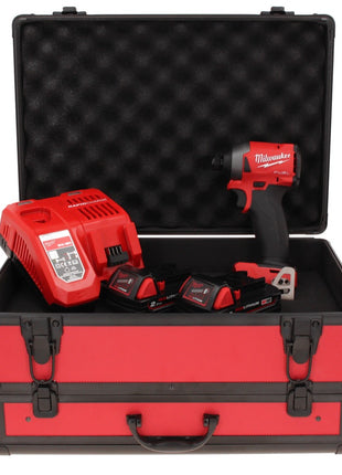 Milwaukee M18 FID2-202FC TX Akku Schlagschrauber 18 V 1/4" 226 Nm + 2x Akku 2,0 Ah + Ladegerät + TX Koffer