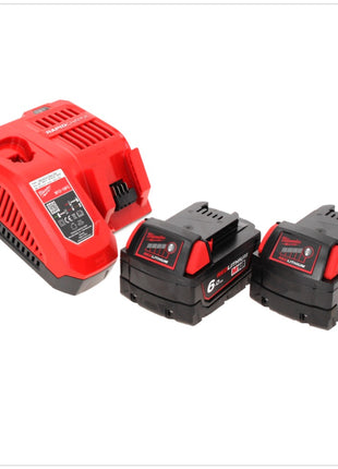Milwaukee M18 BLID2-602FC TX Impact Driver 180 Nm 1/4" 18V Brushless + 2x Batteries 6.0 Ah + Charger + TX Case