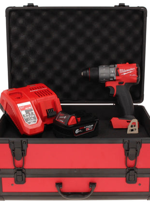 Milwaukee M18 FPD2-601FC TX Akku Schlagbohrschrauber 18 V 135 Nm Brushless + 1x Akku 6,0 Ah + Ladegerät + TX Koffer