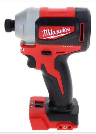 Milwaukee M18 BLID2-202FC TX Cordless Impact Driver 180 Nm 1/4" 18V Brushless + 2x Batteries 2.0 Ah + Charger + TX Case + Folding Meter