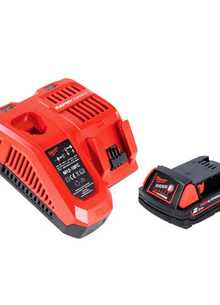 Milwaukee M18 FPD2-201FC TX Percussion Drill 135 Nm 18V Brushless + 1x Battery 2.0 Ah + Charger + TX Case