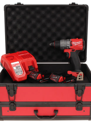 Milwaukee M18 FPD2-202FC TX percussion drill 135 Nm 18 V Brushless + 2x Batteries 2.0 Ah + Charger + TX Case