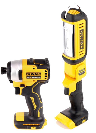 DeWalt DCF809P1TX 18V Brushless Cordless Impact Driver + DCL050 18V Cordless Lamp + 1x Battery 5.0Ah + Charger + Case TX + Folding Meter