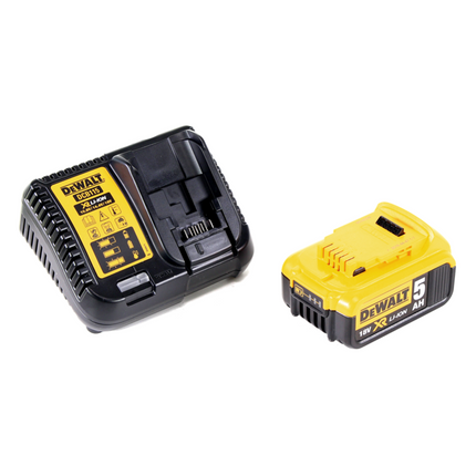 Taladro atornillador inalámbrico DeWalt DCD 791 P1 18 V 70 Nm sin escobillas + 1x batería 5,0 Ah + cargador