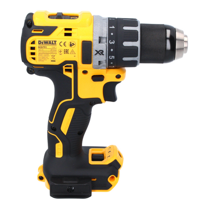 Taladro atornillador inalámbrico DeWalt DCD 791 P1 18 V 70 Nm sin escobillas + 1x batería 5,0 Ah + cargador