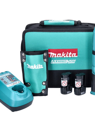 Makita TD 022 DSE Avvitatore a impulsi a batteria 7,2 V 25 Nm + 2x batteria 1,5 Ah + caricabatterie + borsa