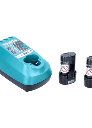 Makita TD 022 DSE Avvitatore a impulsi a batteria 7,2 V 25 Nm + 2x batteria 1,5 Ah + caricabatterie + borsa