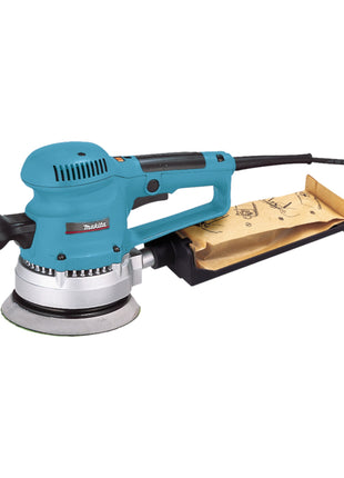 Szlifierka oscylacyjna mimośrodowa Makita BO 6030 JX 310 W 150 mm + papier ścierny + Makpac