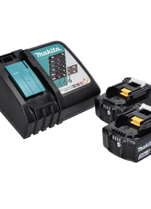 Makita DHR 202 RF Perforateur sans fil 18 V 2,0 J SDS Plus + 2x Batteries 3,0 Ah + Chargeur