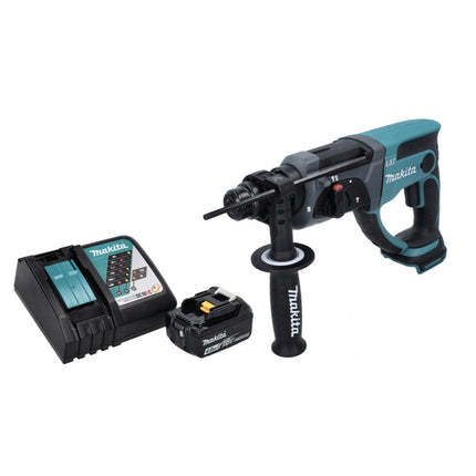 Akumulatorowy młot udarowo-obrotowy Makita DHR 202 RM1 18 V 2,0 J SDS Plus + 1x akumulator 4,0 Ah + ładowarka