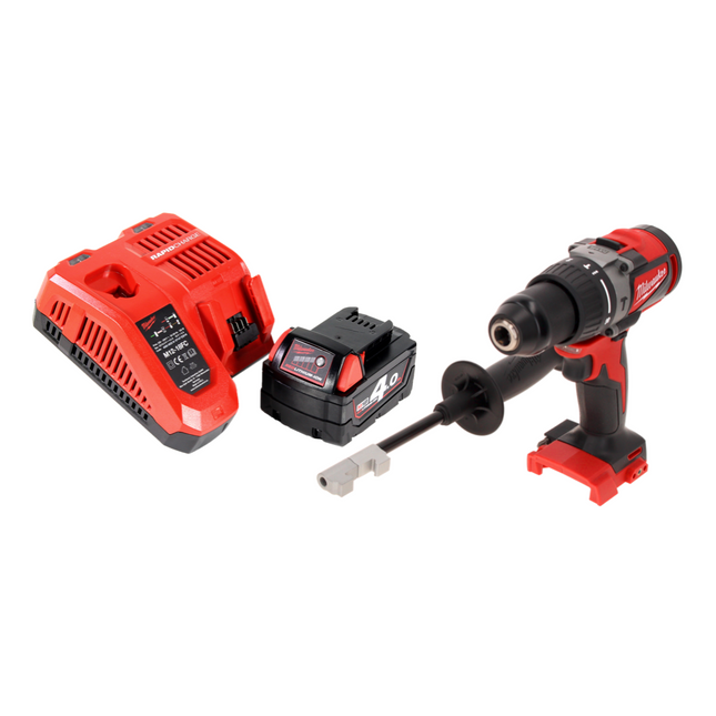 Milwaukee M18 BLPD2-401 FC Combi Drill 82 Nm 18V Brushless + 1x Battery 4.0 Ah + Charger
