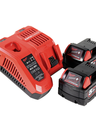 Milwaukee M18 BLPD2-502 FC Combi Drill 82 Nm 18V Brushless + 2x Batteries 5.0 Ah + Charger
