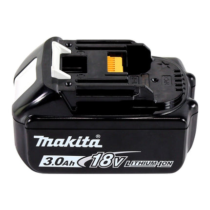 Makita DGA 452 F1J Cordless angle grinder 18 V 115 mm + 1x rechargeable battery 3.0 Ah + Makpac - without charger