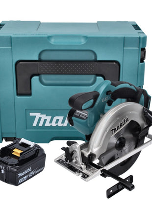 Makita DSS 611 F1J Cordless circular saw 18 V 165 mm + 1x rechargeable battery 3.0 Ah + Makpac - without charger