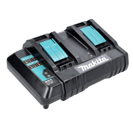 Makita DC 18 SH podwójna ładowarka 14,4 V - 18 V LXT 2,6 A prąd ładowania ( 199687-4 )