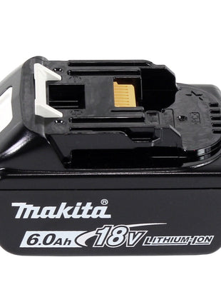 Makita DTW 251 G1 cordless impact wrench 18 V 230 Nm 1/2" + 1x rechargeable battery 6.0 Ah - without charger